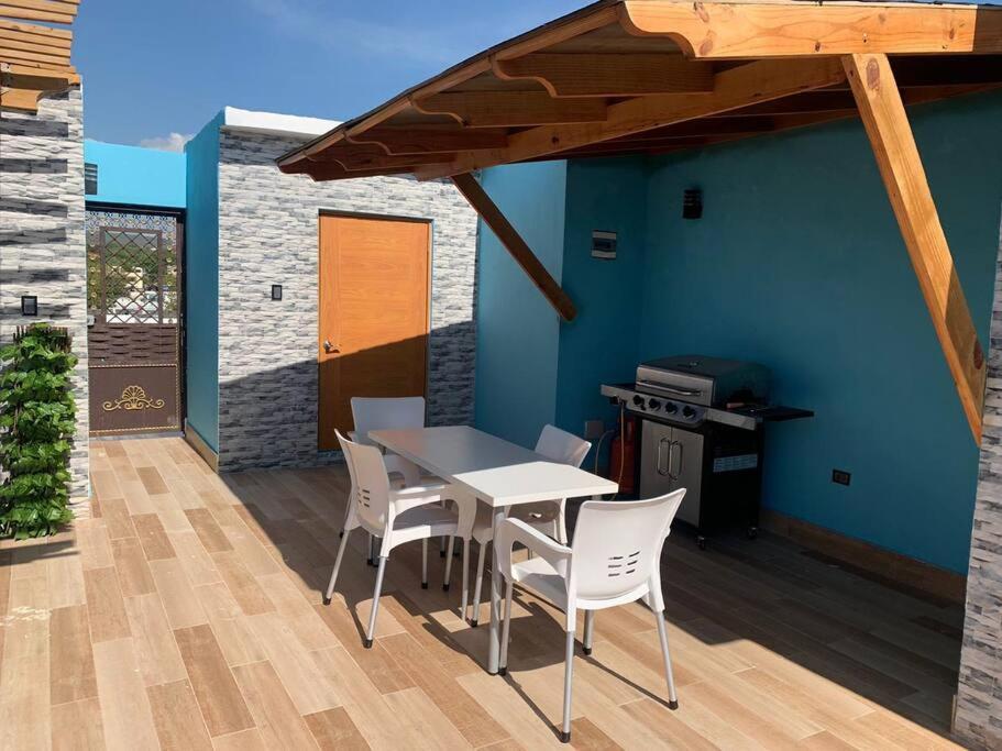 Apart. Bbq, Jacuzzi Y Vista Al Mar, 4Hb/Ac. Apartment Barahona ภายนอก รูปภาพ